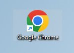「Google Chrome」のショートカットが作成される