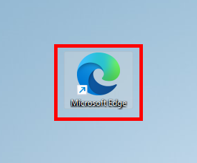 「Microsoft Edge」のショートカットアイコンが作成できる