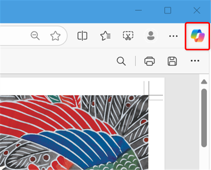 【Microsoft Edge】Copilotでページを要約する方法｜英語サイトやPDFもサクッと整理Microsoft Edgeの右上にあるCopilotマークを選択します。 