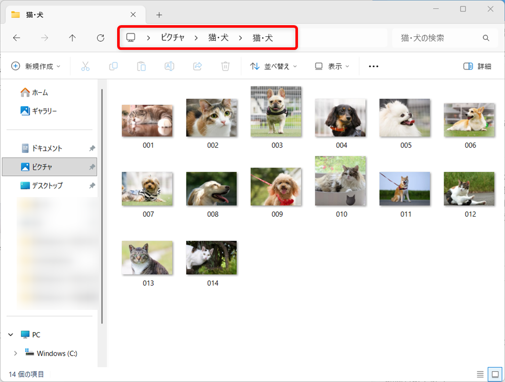 【Windows 11】エクスプローラーのアドレスバーはどこ？ショートカットで表示する方法もエクスプローラーのアドレスバーはどこにある？ 