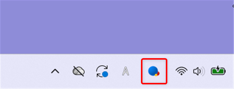 【Windows 11】Google日本語入力のダウンロードとインストールする方法PCの下部のタスクバーにあるGoogle日本語入力のアイコンをクリックします。