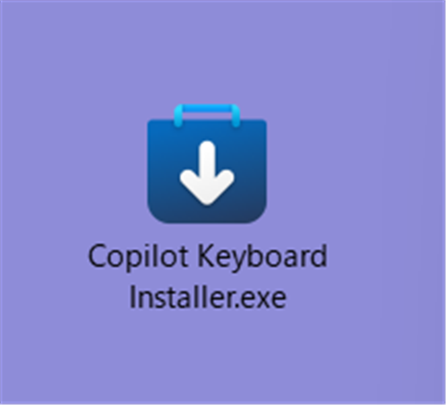 【Windows 11】Copilot Keyboardとは？ダウンロードとインストール方法を解説デスクトップに保存できました。 